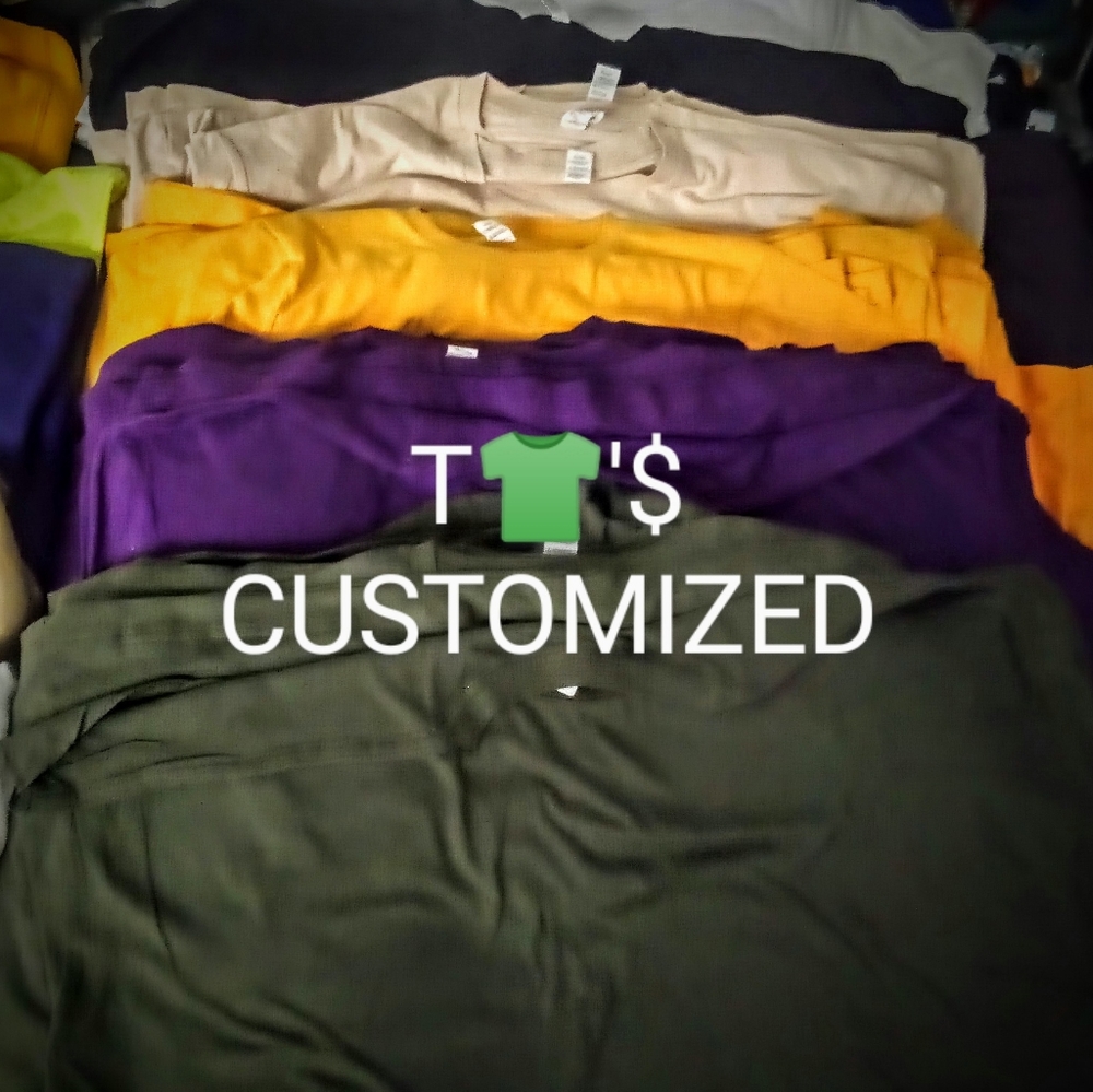 T-Shirts (CUSTOMIZED)